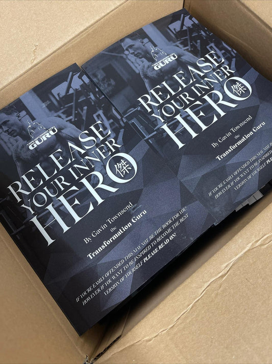 Release Your Inner Hero by Gavin Townsend. Men's Self Help & Guide Book