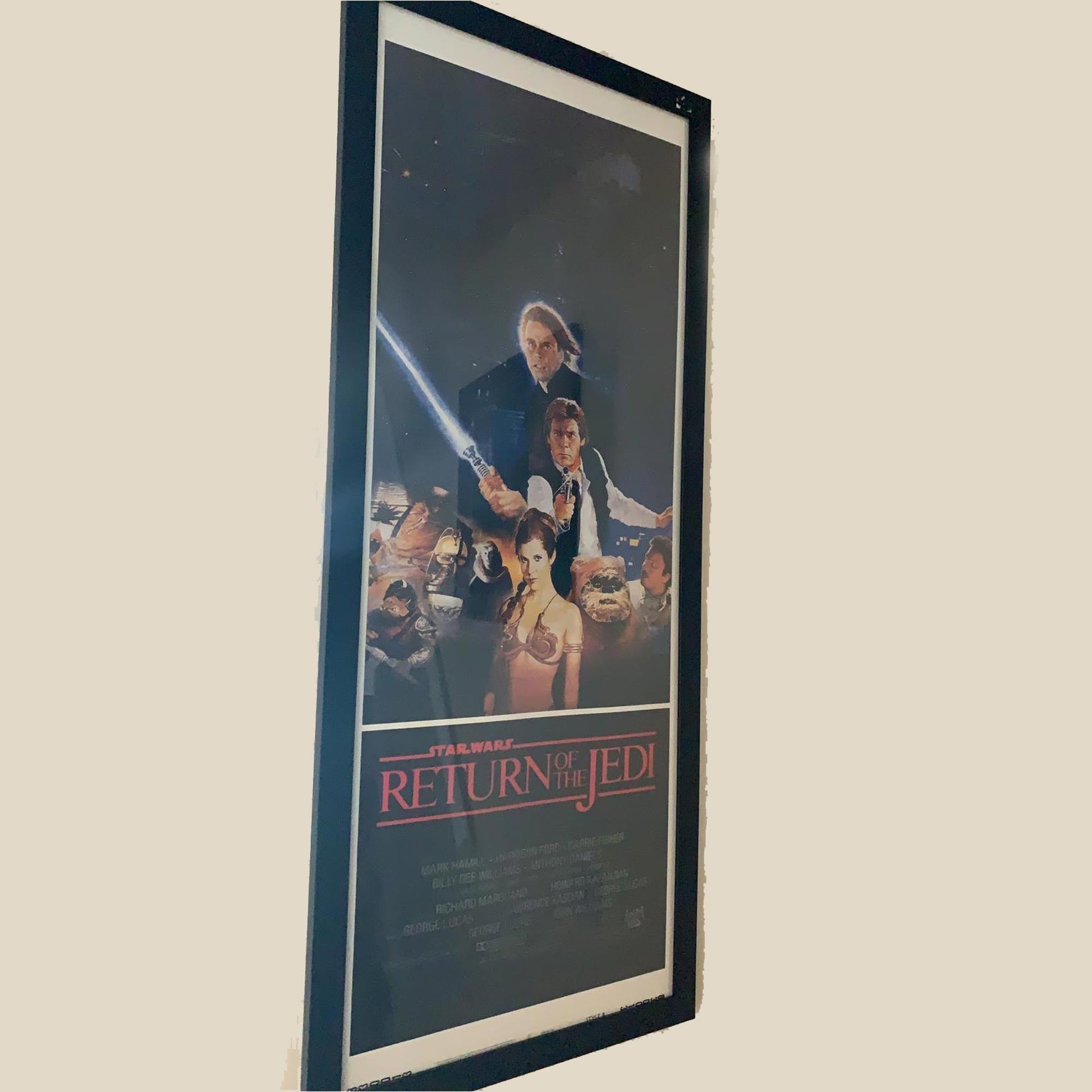 Return of the Jedi Limited Edition with Signatures Collectable Memorabilia Frame